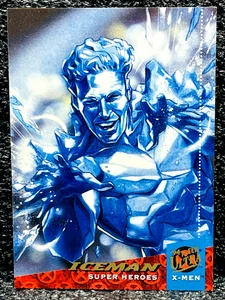 1994 Fleer Ultra Marvel X-MEN - ICEMAN #10 - SUPER HEROES - Picture 1 of 2
