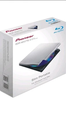 Pioneer BDR XD07T-UHD/4K UHD Friendly Libre Drive USB C Included  - Image 1 of 4