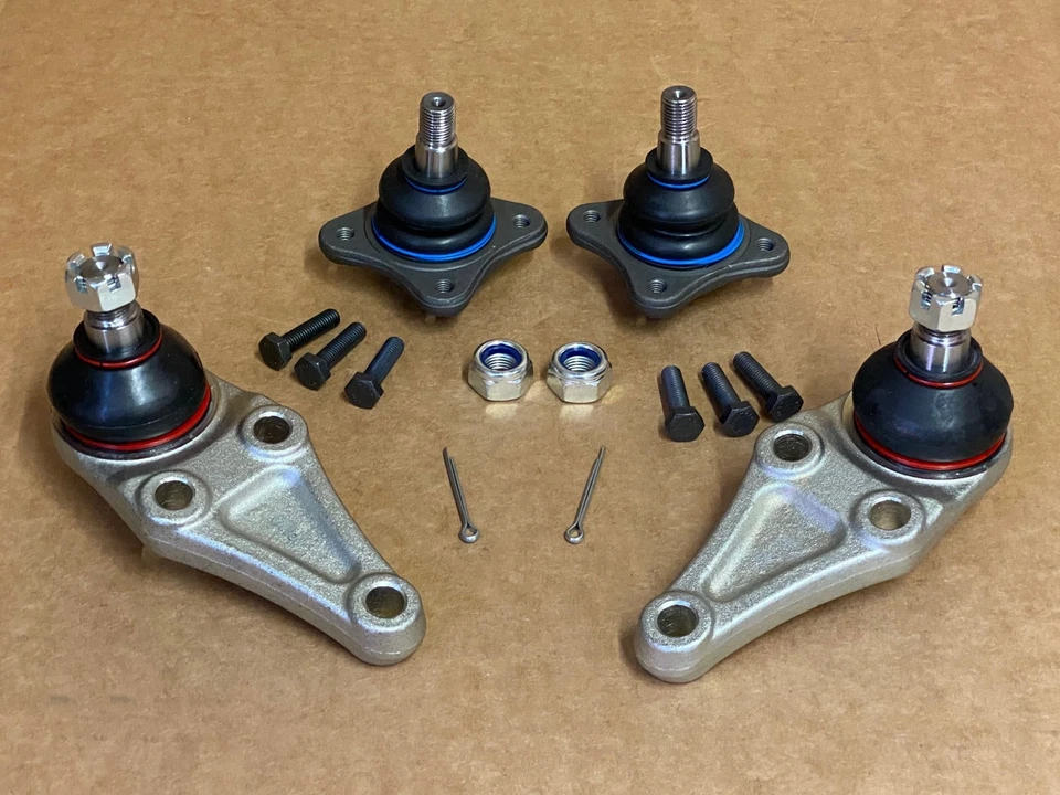 SET OF FRONT SUSPENSION UPPER & LOWER BALL JOINTS FOR MITSUBISHI L200 2006-2016 - Image 1 of 1