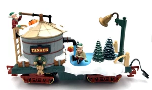 G Scale New Bright Industries Christmas Tanker Car - Picture 1 of 6