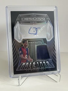 Panini Obsidian 2024 Lamine Yamal Barcelona Volcanic Patch Auto /175 #VS-LY - Picture 1 of 2