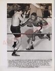 Vintage Boxing Wire Photo Davey Moore Vs Ricardo Moreno Featherweight 1959