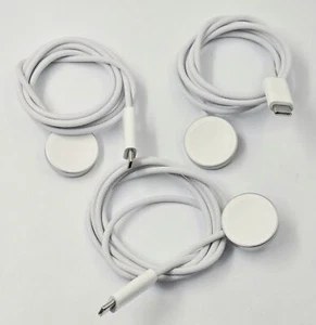 Lot de 3 câbles de charge magnétiques USB-C Apple Watch OEM - Photo 1 sur 2
