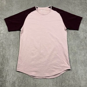 Camisa Bylt Para Hombre Grande Granate Lux Corte Caída Manga Corta Rendimiento Elastizada - Imagen 1 de 8
