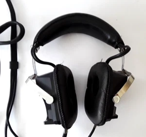 JVC Vintage Binaural Headphone-Mic HM-200E Have Not Been Tested - Picture 1 of 5