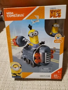 Mega Construx Despicable Me 3 Gru's Car Gru Minion Building Toy Set NEW! - Picture 1 of 3