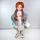 Danbury Mint Molly Doll by Peggy Dey Day Irish Girl Doll 21"