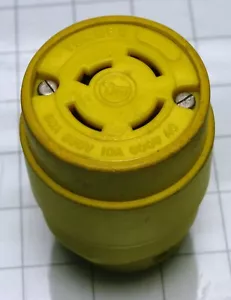 Woodhead 20 amp 250 volt 10 amp 600 volt Receptacle NON-NEMA 1 3 phase Turnex - Picture 1 of 5