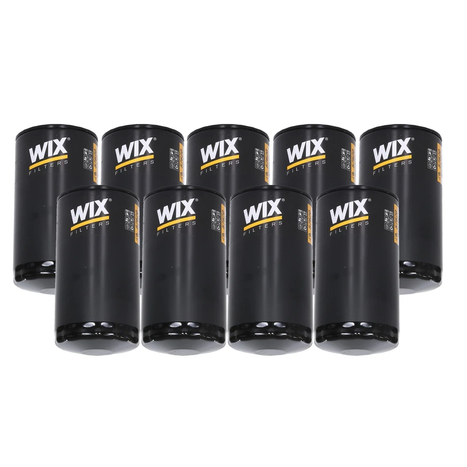 Juego Wix de 9 filtros de aceite de motor para Dodge Ram Sterling Truck L6 TDI Foto 1 de 1