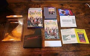 Crystalis NES CIB Manual Inserts Nintendo Authentic Clean Tested Save Works