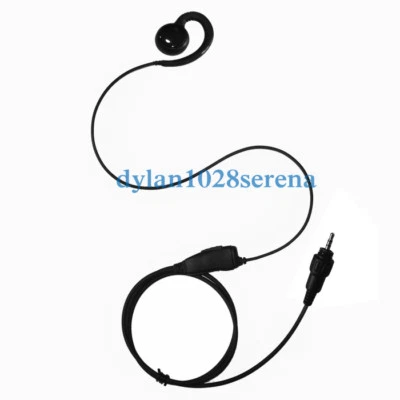 5pcs C Shape Ear Hook Earphone Headset Mic for Motorola CLP108 CLP1040 CLP446 - Image 1 of 2