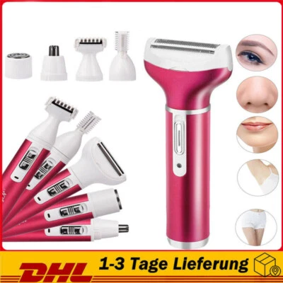 Elektrischer Rasierer Intimbereich Akku Damenrasierer Bikini Trimmer Epilierer - Bild 1 von 4