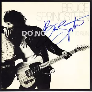 Bruce Springsteen SIGNIERTER Nachdruck 12x12" Born to Run Album handsigniert RP - Bild 1 von 1