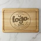 Personalised Wooden Chopping Board Your Logo Pub Bar Business Laser Engraved