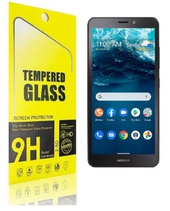 2 x Tempered Glass Screen Protector For Nokia C100 N152DL TA-1520 - Picture 1 of 1