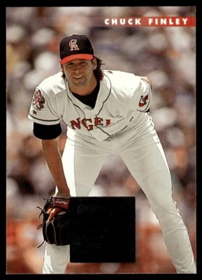 1996 Donruss #147 Chuck Finley California Angels - Image 1 of 2
