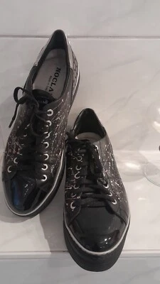 Noclaim* super coole Sneaker* neuwertig* 40* Italy* Schnürer* Plateau* NP 179 E - Bild 1 von 4