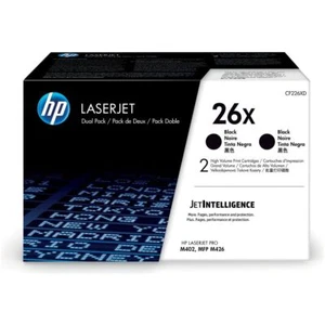 HP - Toner 26X, 9 000 pagina's, OEM CF226XD, zwart, duopack - Afbeelding 1 van 1