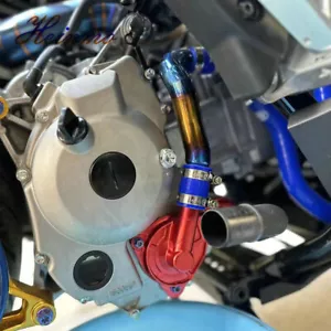 Motorcycle Radiator Water Pump Pipe Coolant Tube For 2013-2024 XMAX 300 250 - Foto 1 di 6