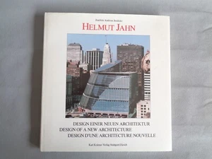 HELMUT JAHN DESIGN D'UNE ARCHITECTURE NOUVELLE Joachim Andreas Joedicke 1986 - Imagen 1 de 7