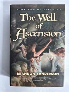Brandon Sanderson The Well of Ascension Mistborn 2 Hardcover 1st Edition 2nd Prt - Picture 1 of 9