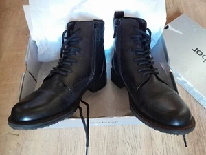 TAMARIS Ultra Comfort Black Lace Up Ankle Boots Size 36/UK 3.5 - Picture 1 of 23