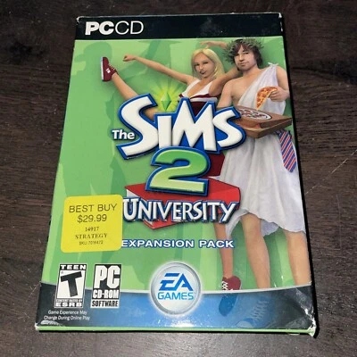 Sims 2: University (PC, 2005) - Image 1 of 4