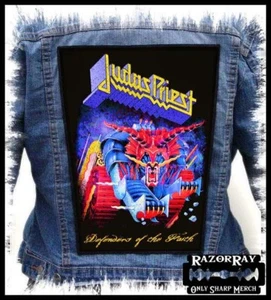 JUDAS PRIEST - Defenders of the Faith --- Huge Jacket Back Patch Backpatch - Picture 1 of 2