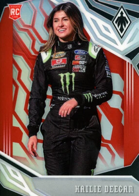 2020 PANINI CHRONICLES RACING HAILIE DEEGAN #1 PHOENIX PRIZM INSERT RED 22/99 - Image 1 of 2