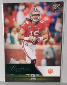 2021 Panini Chronicles Draft Picks Prestige Green Clemson Tigers Trevor Lawrence - Picture 1 of 2