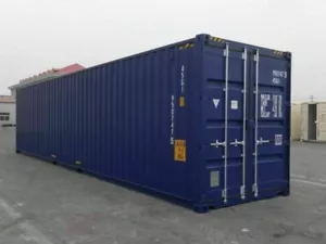 40' HC Schiffscontainer Seecontainer Lagercontainer RAL5013 kobaltblau Container - Bild 1 von 10