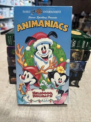Animaniacs - Heloooo, Holidays (VHS, 1994) - Yakko - Wakko - Dot - Image 1 of 3