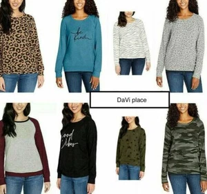 Buffalo David Bitton Damen Langarm Ultra Soft Pullover Sweatshirt 1 - Bild 1 von 30