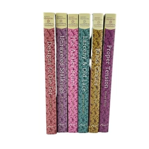 Annie's Mysteries Book Lot Unraveled Series No. 1-6 - Picture 1 of 9