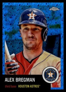 2022 Topps Chrome Platinum Blue Mini Diamond Ref Alex Bregman #361 (091/199)