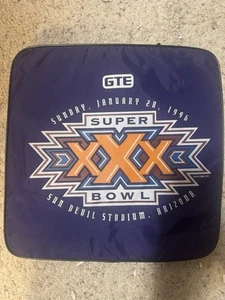 SUPER BOWL XXX (30) SEAT CUSHIONS SGA Dallas Cowboys vs Pittsburgh Steelers - Picture 1 of 4