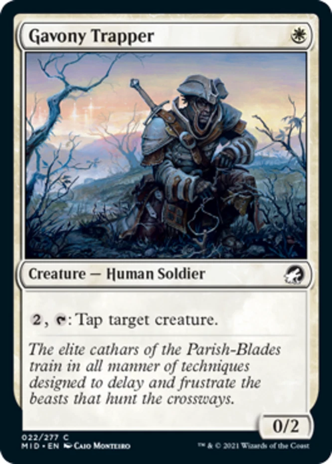 x1 Gavony Trapper - Innistrad: Midnight Hunt - NM - MTG - Image 1 of 1