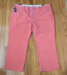 Polo Ralph Lauren Stretch gerade Passform Nantucket rot Chinohose für Herren neu mit Etikett 50 x 30 - Bild 1 von 2