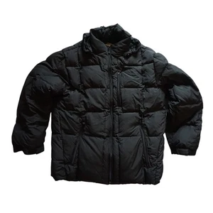 Calvin Klein Duck Down Coat Black Puffer Mens Size L - Picture 1 of 6
