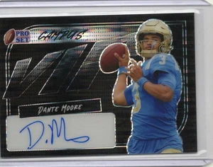 2023 Pro Set Metal DANTE MOORE Campus VIP Black Pulsar Auto 1/3 Oregon Ducks - Bild 1 von 2