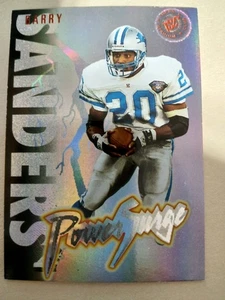 1995 Stadium Club Barry Sanders Power Surge Detroit Lions P5 - Picture 1 of 2