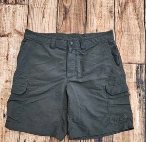 North Face Cargo Shorts Men's 34 Outdoor Hiking Pockets Zip Utility Inseam 11" - Picture 1 of 8