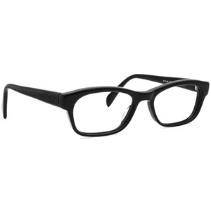 Salt. Eyeglasses Martin BK Polished Black Square Frame Japan 51[]18 147 - Picture 1 of 6