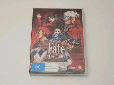 Fate Stay Night • The Complete Collection • 6 DVD Disc Set Anime Madman Region 4 - Image 1 of 4