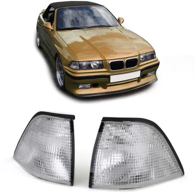 Kit frecce bianche adatte per BMW Serie 3 E36 Coupè Cabrio 1990-1999 - Immagine 1 di 4