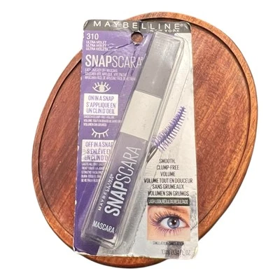 Maybelline New York Snapscara Washable Mascara 310 Ultra Violet Volume NEW - Image 1 of 4