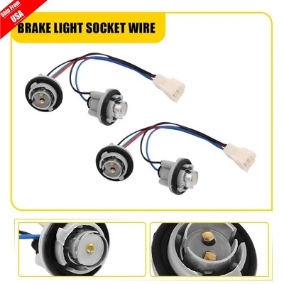 2X Para Subaru Legacy 2000-2004 + Outback Puerta Trasera Escotilla Lámpara Enchufe Arnés de Cable Foto 1 de 4