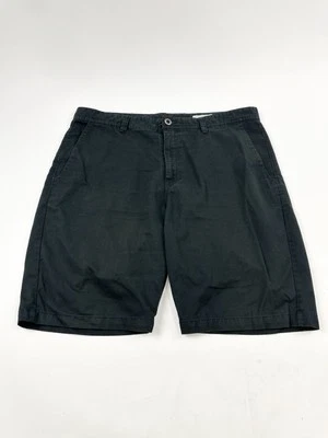 Volcom Shorts Mens Size 40 Black Monty Casual Flat Front - Image 1 of 4