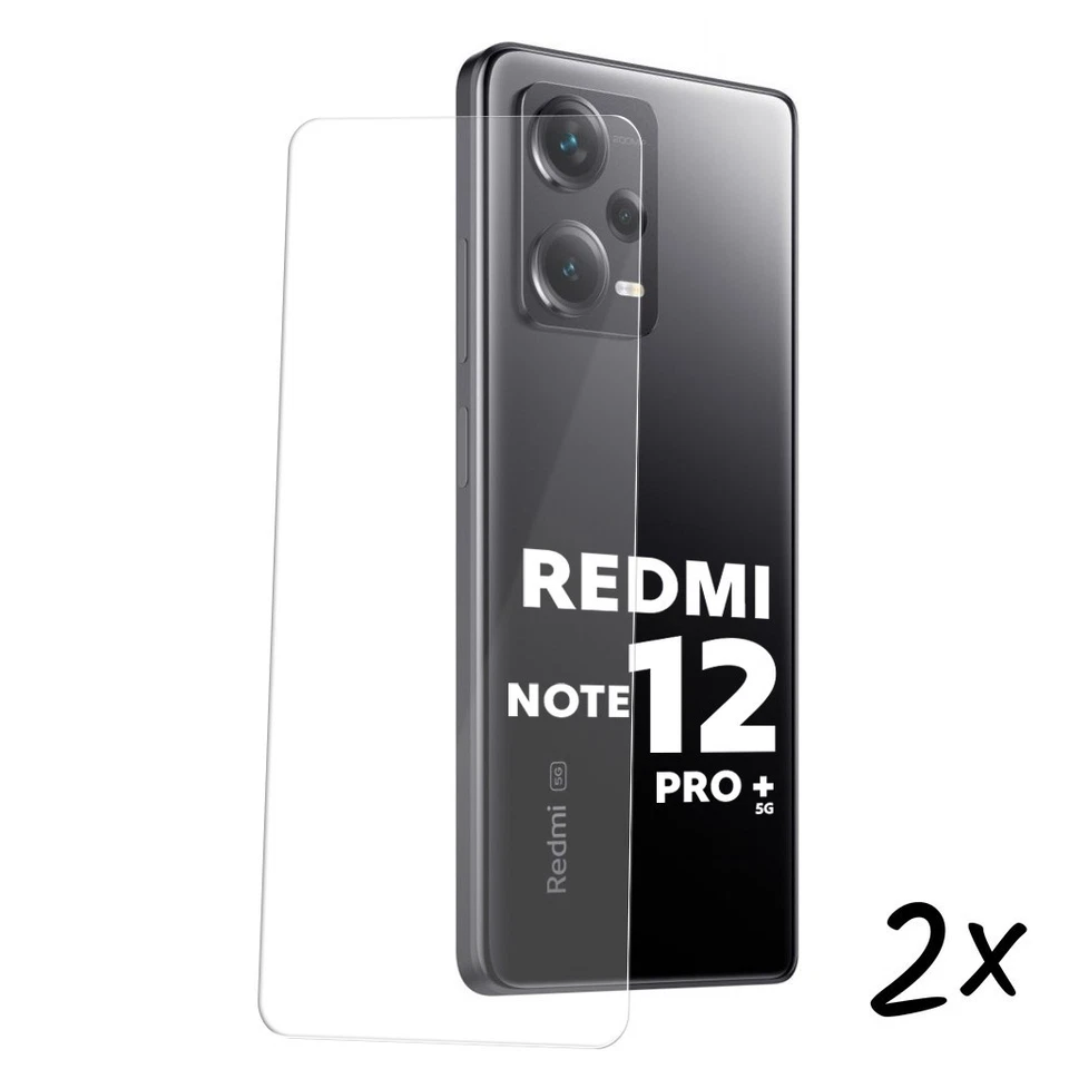 SONSTIGES 2x Schutzglas für Xiaomi Redmi Note 12 Pro Plus 5G Panzerfolie Echt Glas 9H