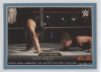 2015 Topps WWE Road to Wrestlemania Wal-Mart Blue Bray Wyatt #57 - Image 1 of 2